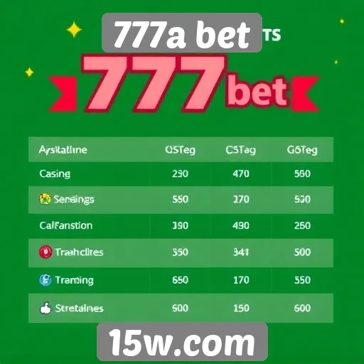 Avaliação das ofertas de jogos no 777a bet